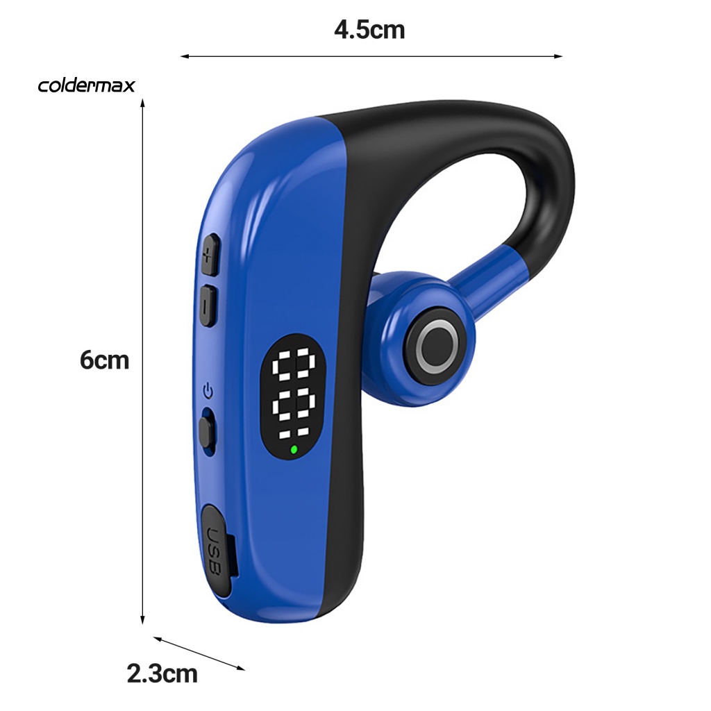 Tai Nghe Móc Vành Tai Z3 Bluetooth Không Dây Có Thể Thay Đổi Pin Dài Màn Hình Kỹ Thuật Số Phong Cách Thể Thao Cho Xe Hơi