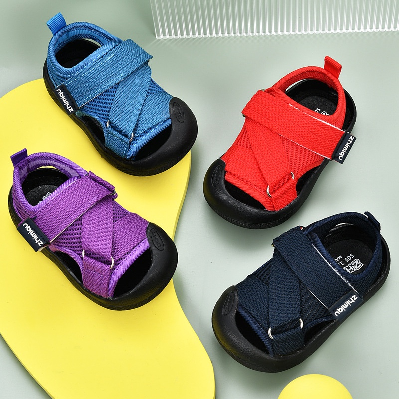 Xăng đan Chống Trượt Mềm Mại Thoáng Khí Thời Trang Mùa Hè Dành Cho Trẻ 0-1 - 2-3 Tuổi