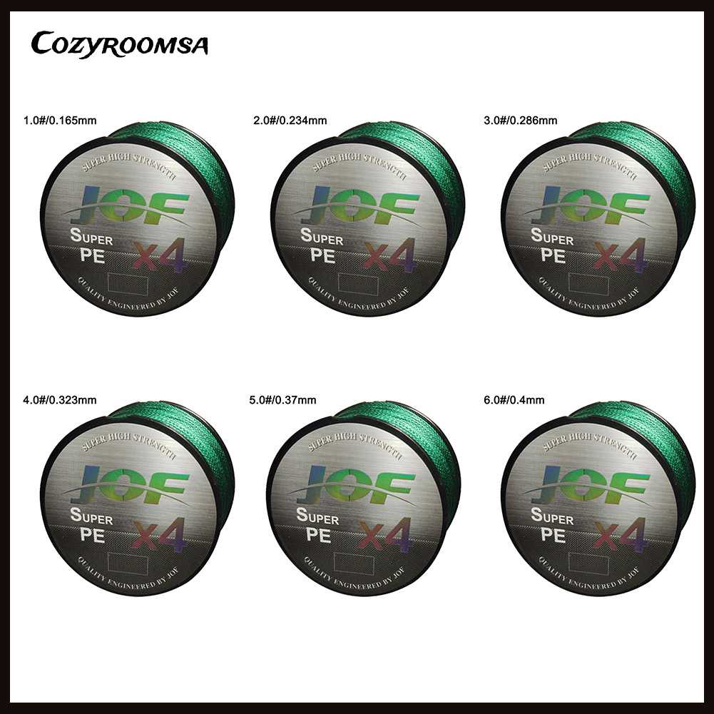 Cuộn Dây Câu Cá Bện Sợi Siêu Bền Tiện Dụng