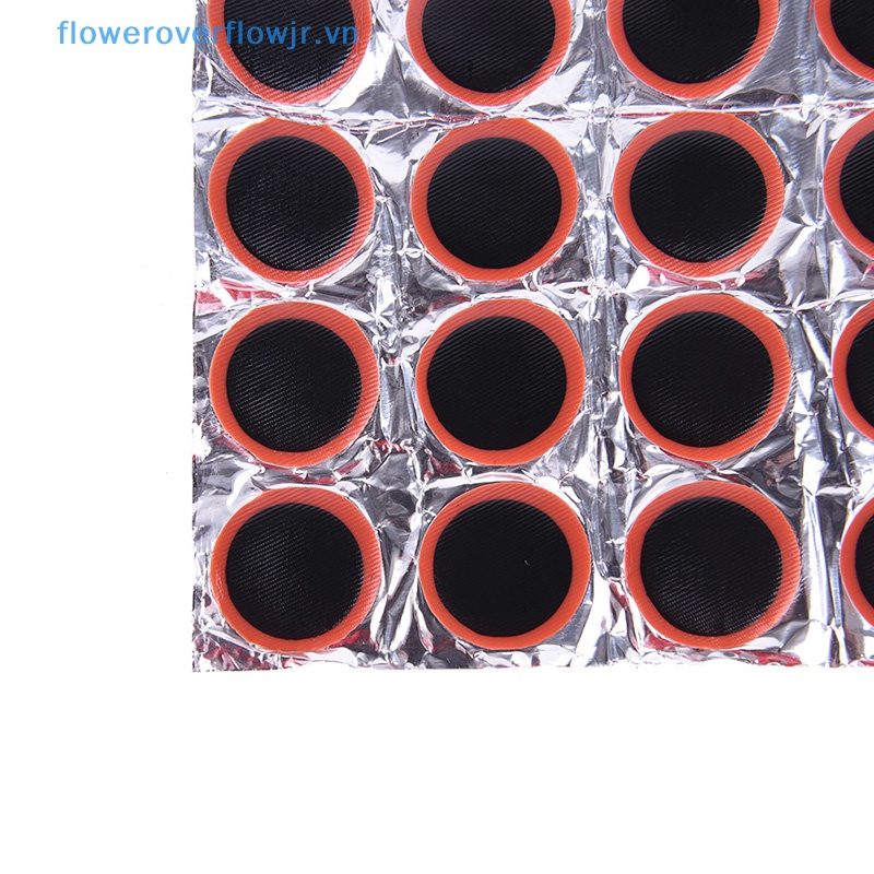 Set 48 Miếng Vá Lốp Xe Đạp Hình Tròn 25mm