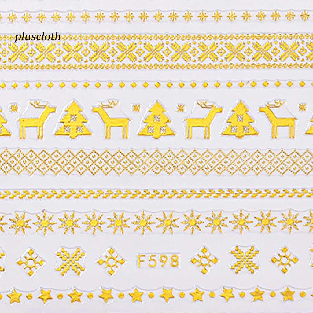 Miếng Dán Móng Tay Nhiều Họa Tiết Trang Trí Cho Nữ