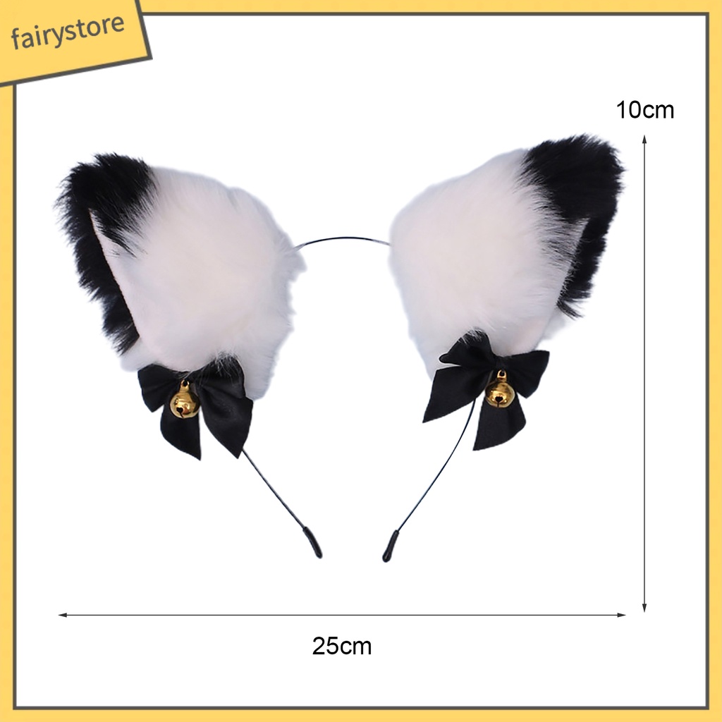 Băng Đô Tai Thỏ Giả Lông Thỏ Hóa Trang Tiệc Tùng Dễ Thương