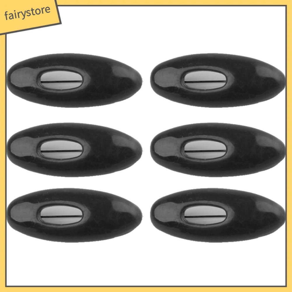 Set 6 Ghim Cài Áo / Khăn Choàng / Cà Vạt Bằng Nhựa Resin An Toàn