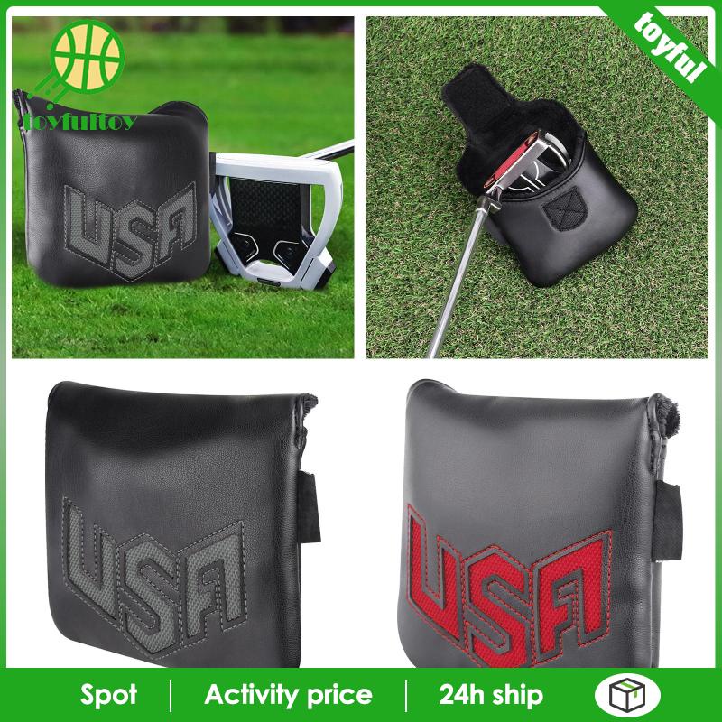 Vỏ Bọc Đầu Gậy Đánh Golf Bằng PU Màu Xám Cho Nam Và Nữ