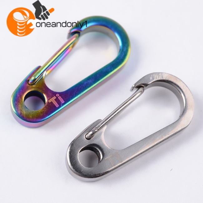 Móc Khóa Carabiner Bằng Hợp Kim Titan Tháo Lắp Nhanh