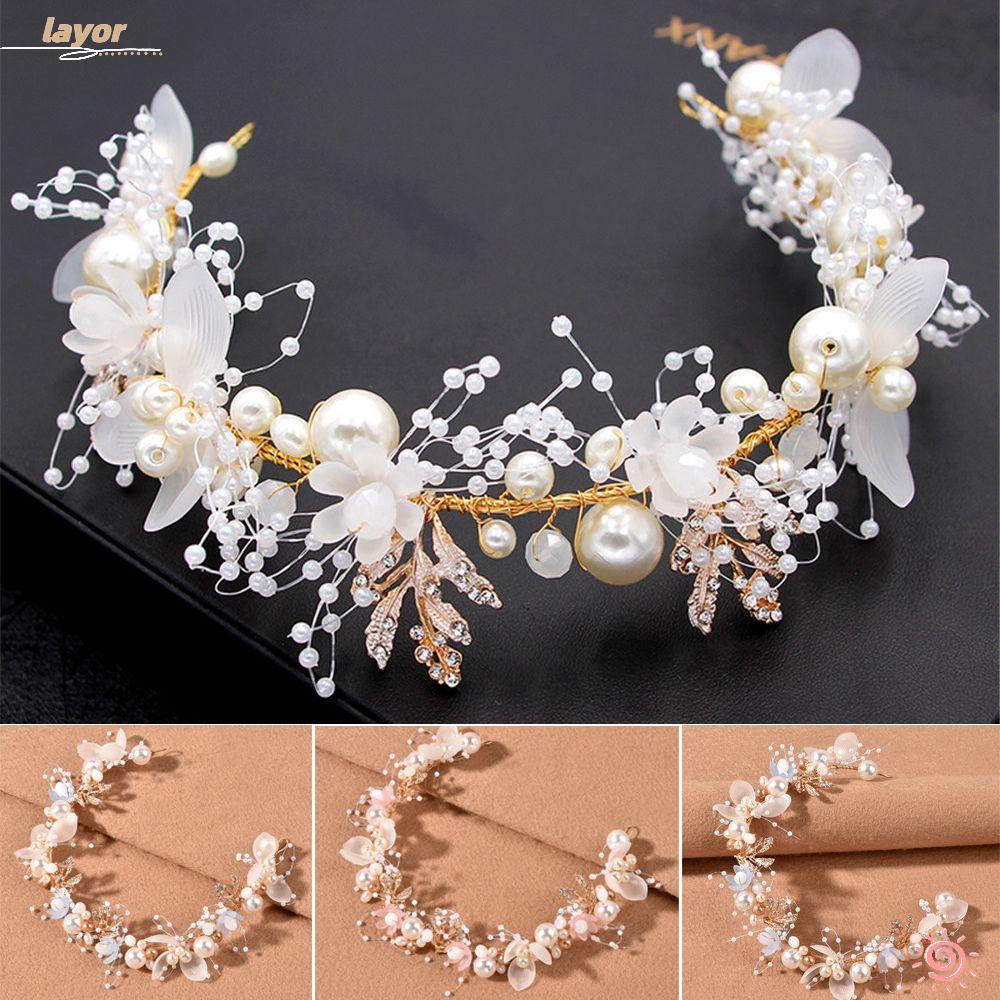 LAY Vương Miện Cài Tóc Handmade