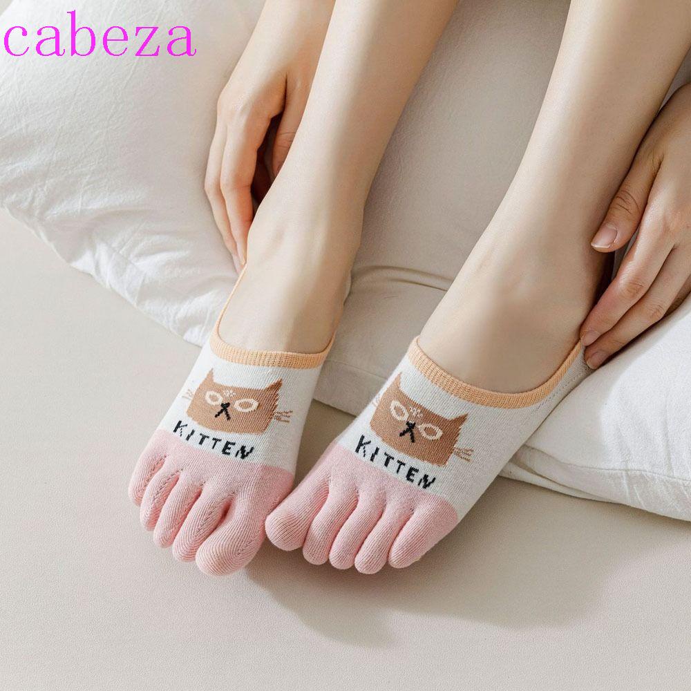 Đôi Vớ Cổ Thấp Chất Liệu Cotton Thoáng Khí Thấm Hút Mồ Hôi In Họa Tiết Hoạt Hình Phong Cách Hàn Quốc