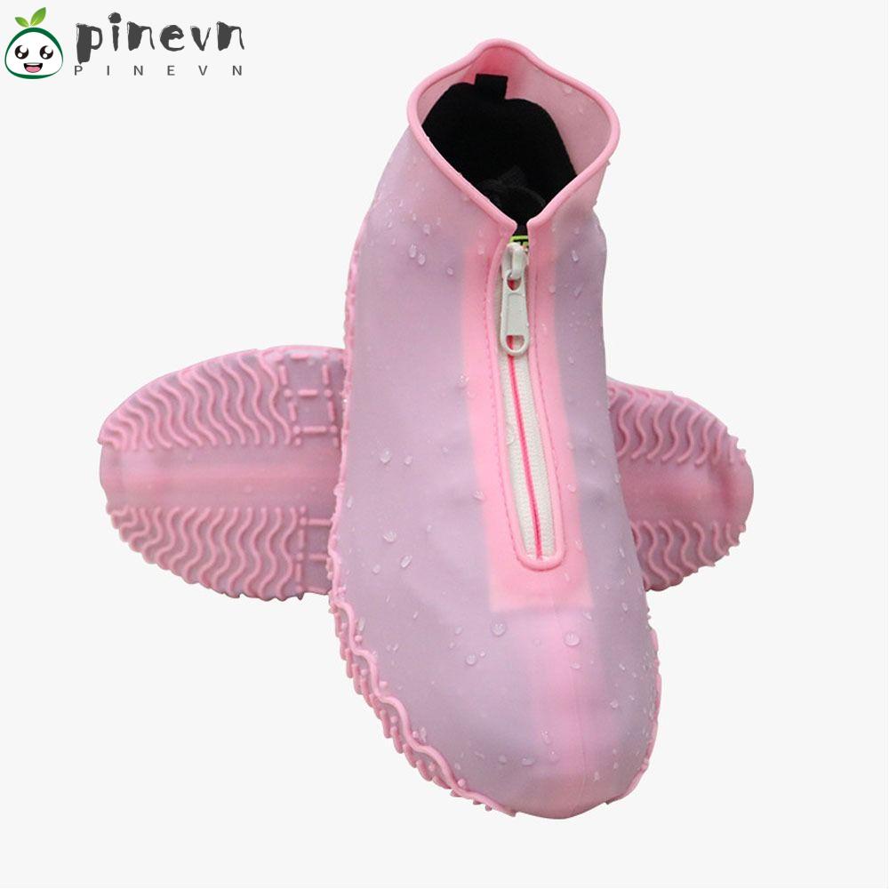 1 Cặp Vỏ Bọc Giày Đi Mưa Tái Sử Dụng Tiện Lợi