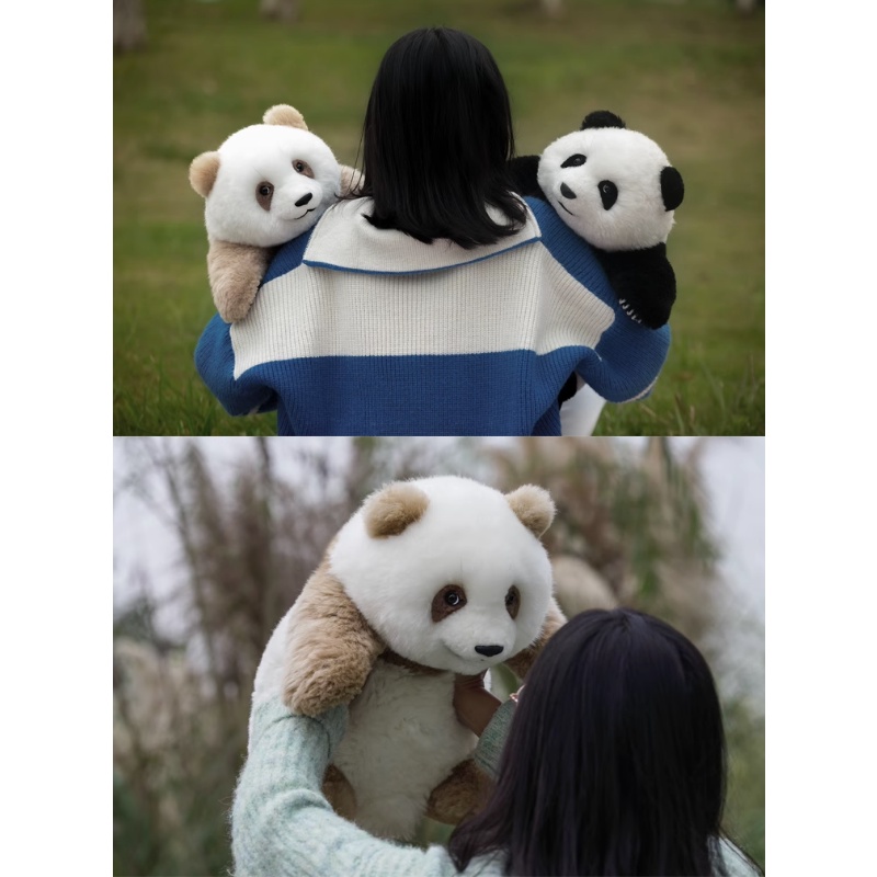 Gấu Trúc Nhồi Bông Cỡ Lớn Dễ Thương Dùng Làm Quà Tặng Sinh