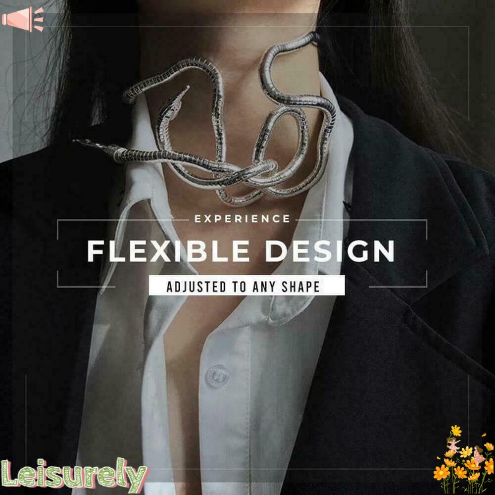 Quà Tặng Vòng Cổ Rắn LEILY|Vòng Đeo Tay Hình Rắn Độc Đáo Cá Tính