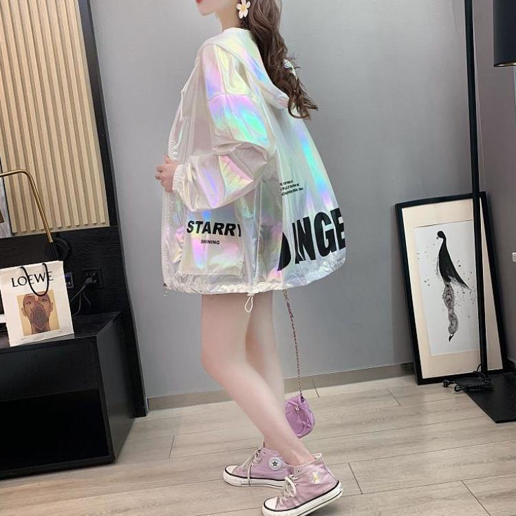 Áo Khoác Cardigan Mỏng Chống Nắng Dáng Rộng Phong Cách Phương Tây Thời Trang Mùa Hè Cho Nữ