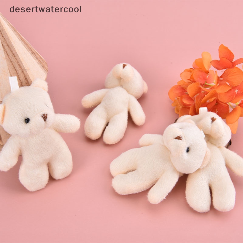 Set 4 Gấu Nhồi Bông Mini Mềm Mại Dễ Thương