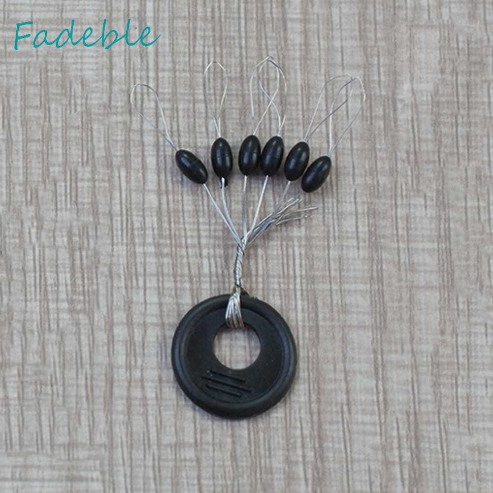 Bộ 60 / 10 / 10 Phụ Kiện Chặn Dây Câu Cá Bằng Cao Su Chuyên Dụng