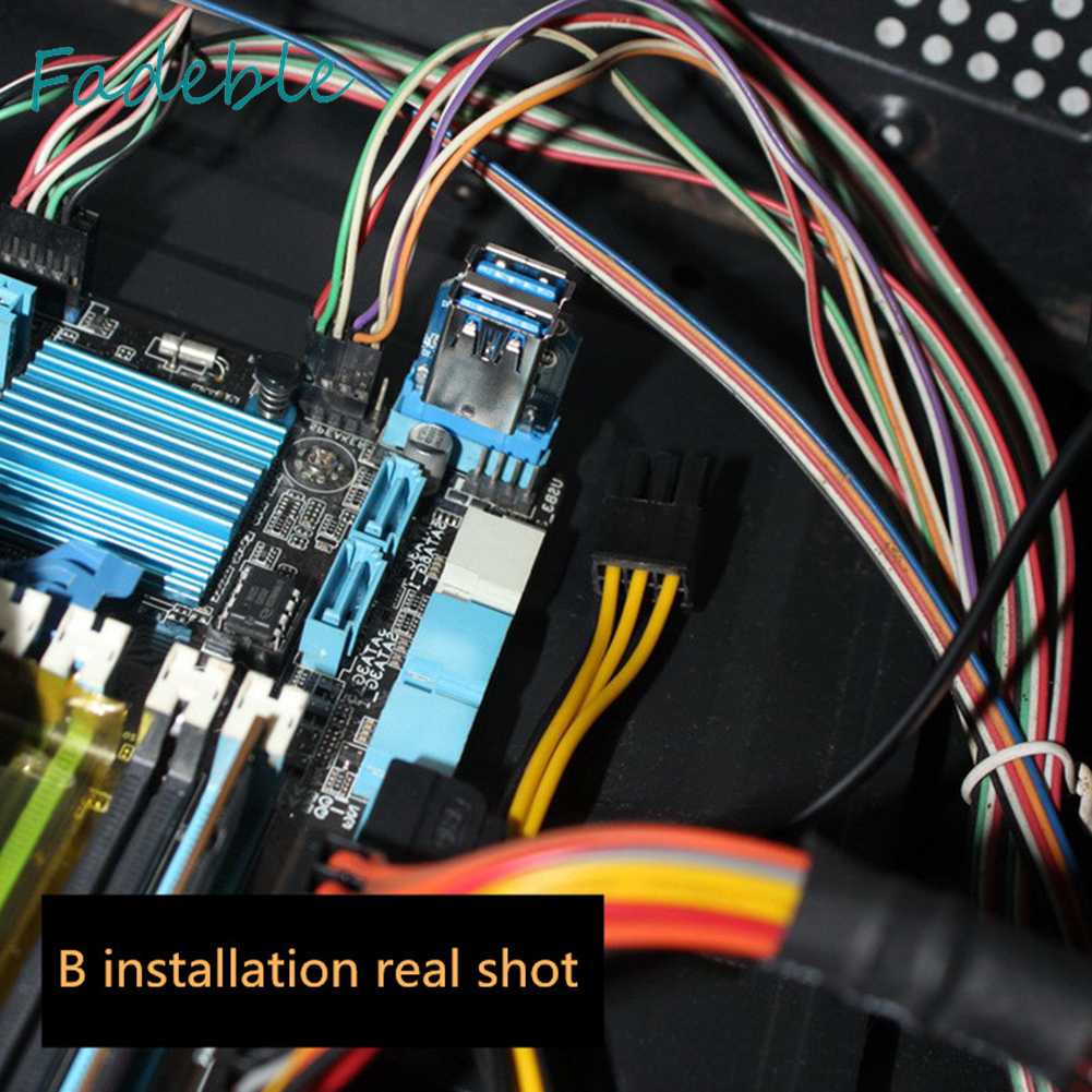 Bo Mạch Chủ Chuyển Đổi USB 3.0 3.0 19 20 Pin Female Sang Dual USB 3.0 Female