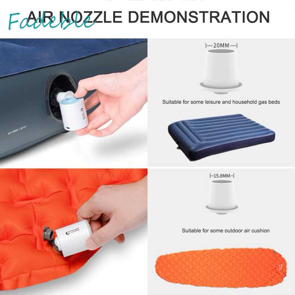 Máy Bơm Hơi Mini 1300mAh Sạc Được