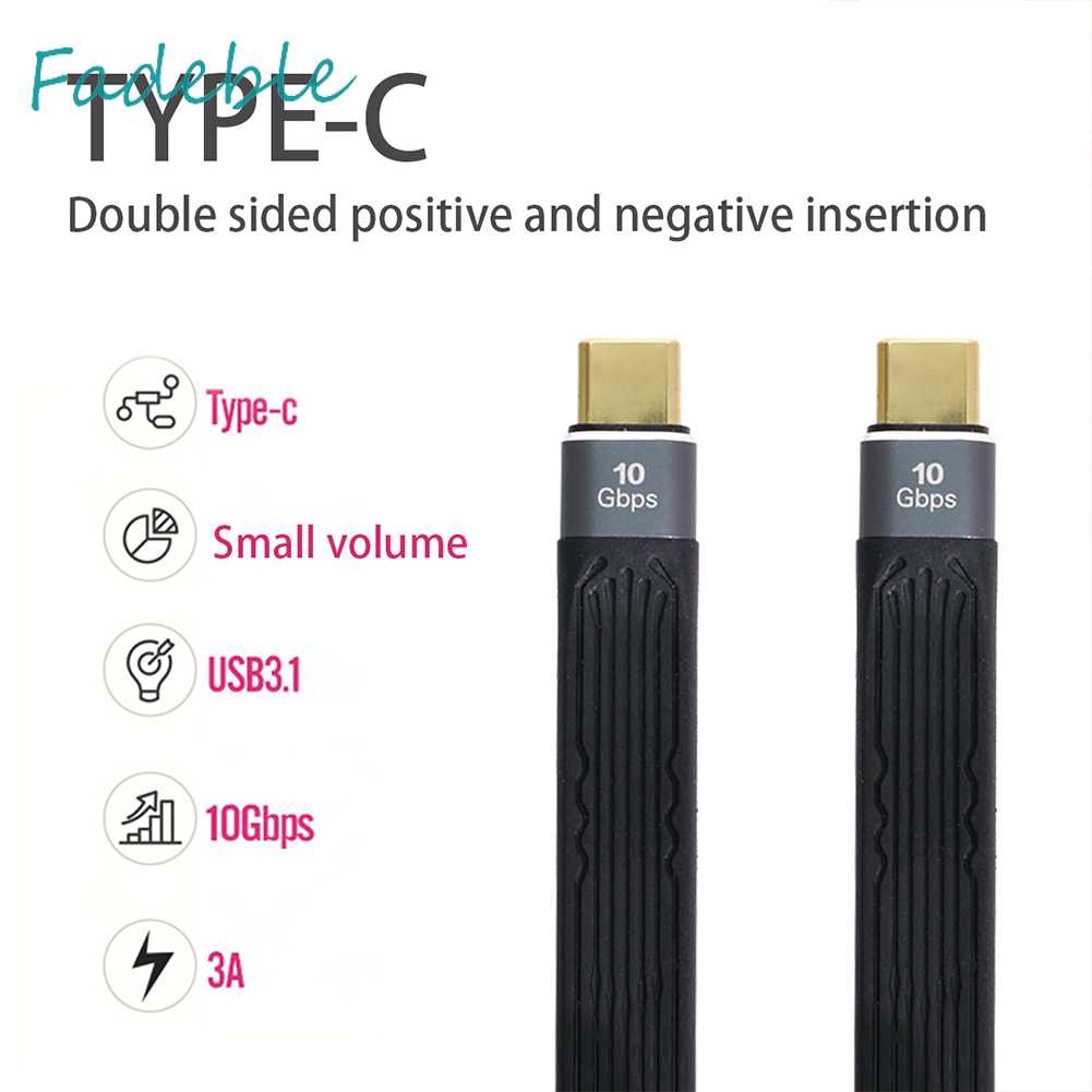 Dây Cáp Chuyển Đổi Dữ Liệu Loại C Đầu Đực Sang Đầu Đực 3.1 Gen2 10G