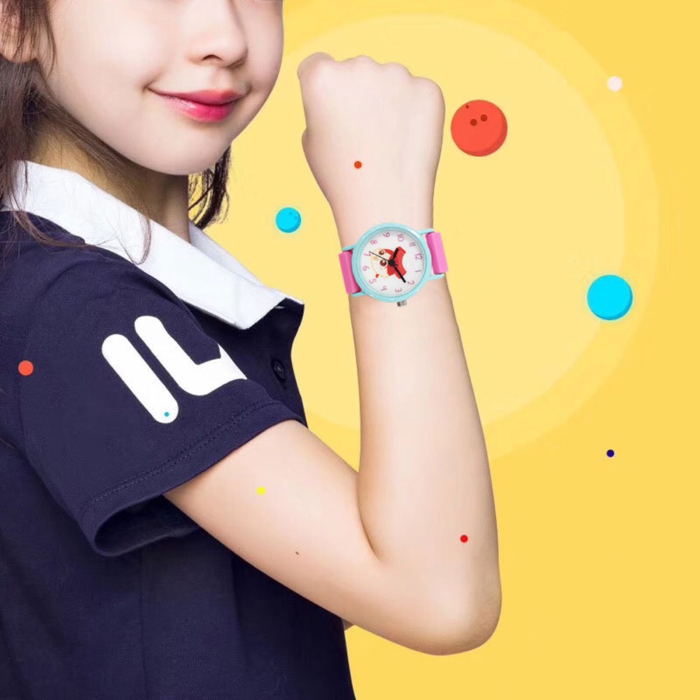 Đồng Hồ Đeo Tay Họa Tiết Hoạt Hình 3D Bằng Silicon Chống Nước Chống Rơi Dành Cho Trẻ Học Sinh Tiểu Học 2023