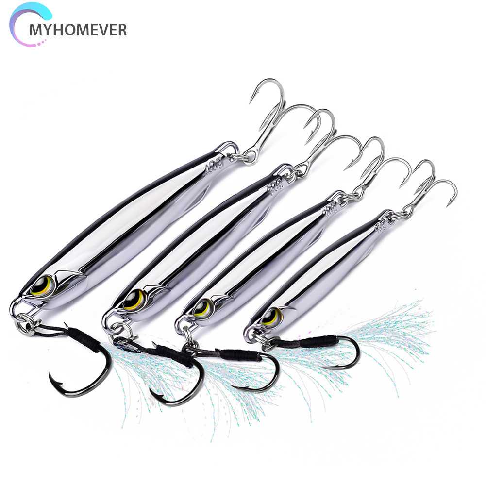 Mồi Câu Cá Giả Bằng Sắt Mạ Điện Tiện Dụng