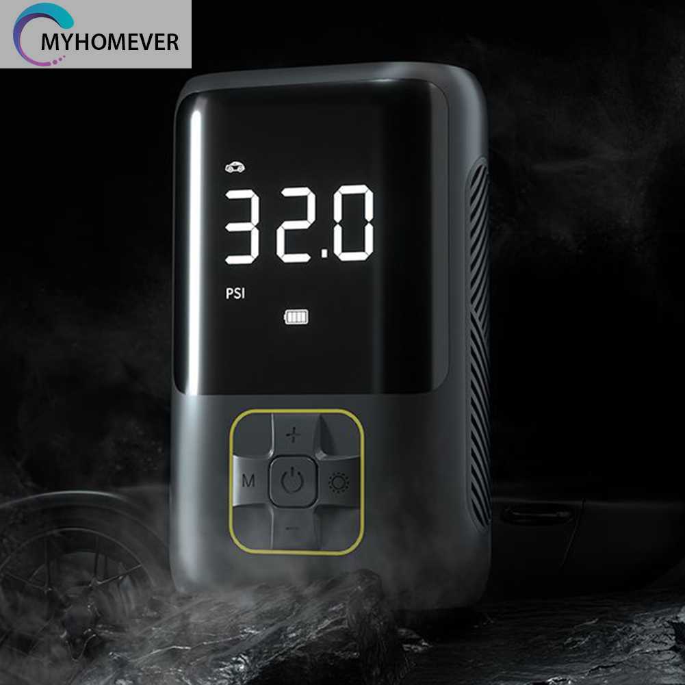 Máy Bơm Lốp Xe Điện Mini 4000mAh 150PSI Type-C USB