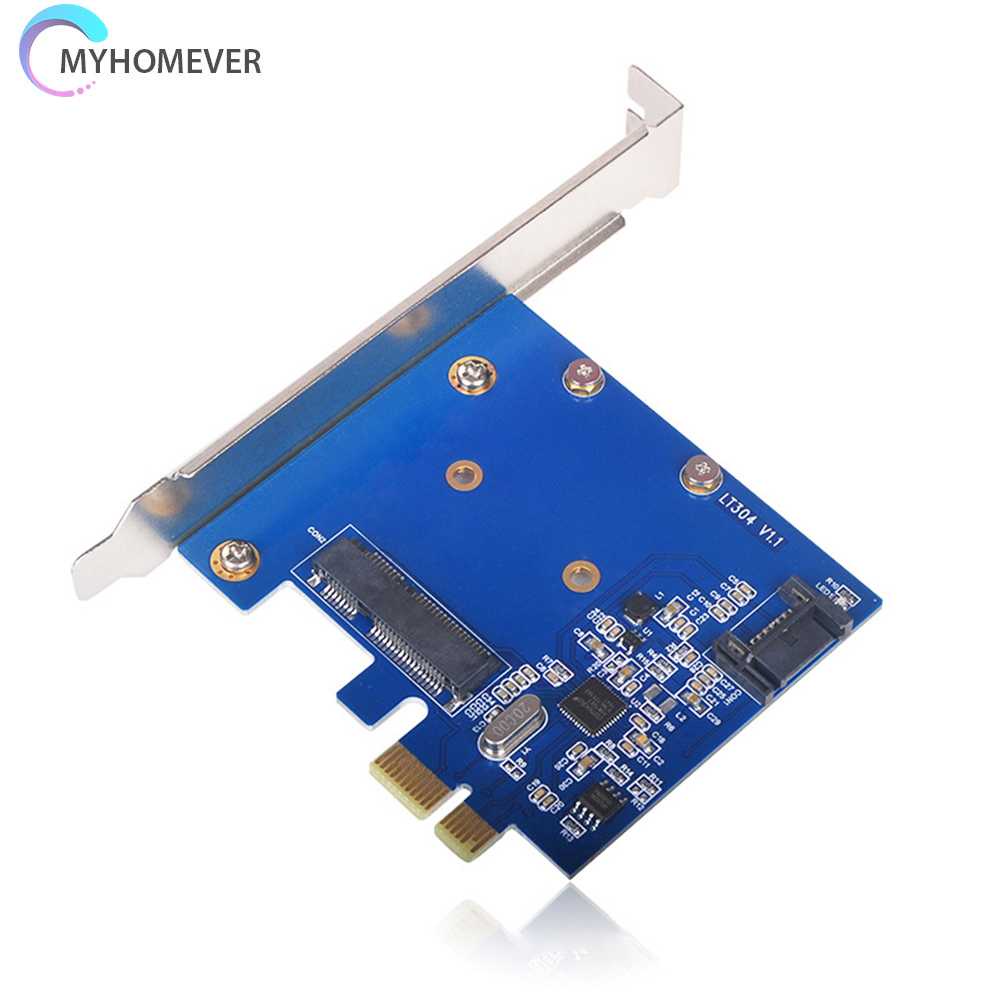 Card Mở Rộng PCI-E X1 Sang MSATA SSD SATA 3.0 6Gbps PCIe SATA