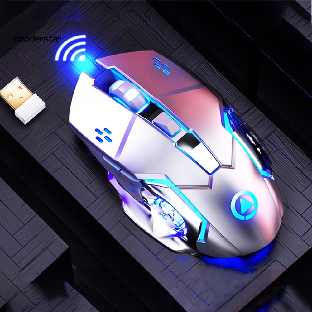 Chuột Không Dây 2.4G 1600DPI Dành Cho Game Thủ