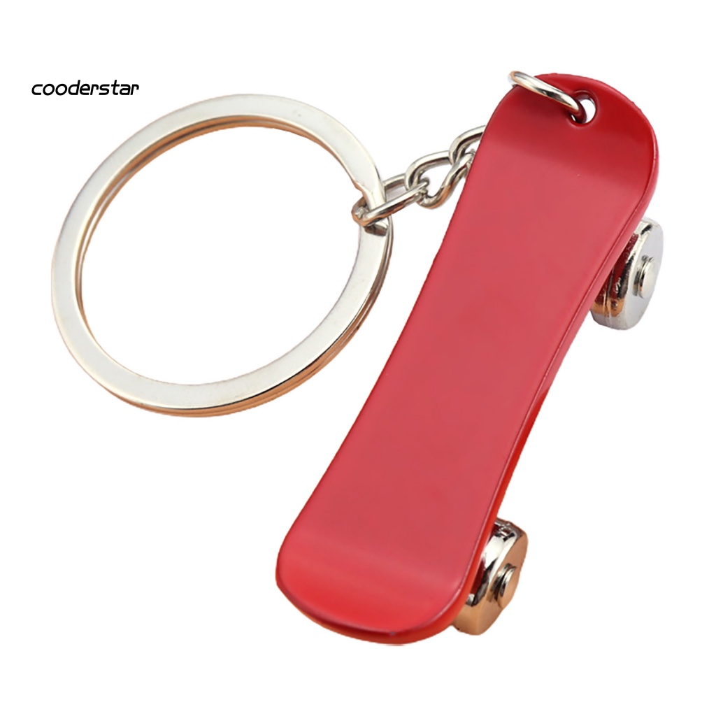 Móc Khóa Ba Lô Mạ Điện 3D Chống Oxy Hóa