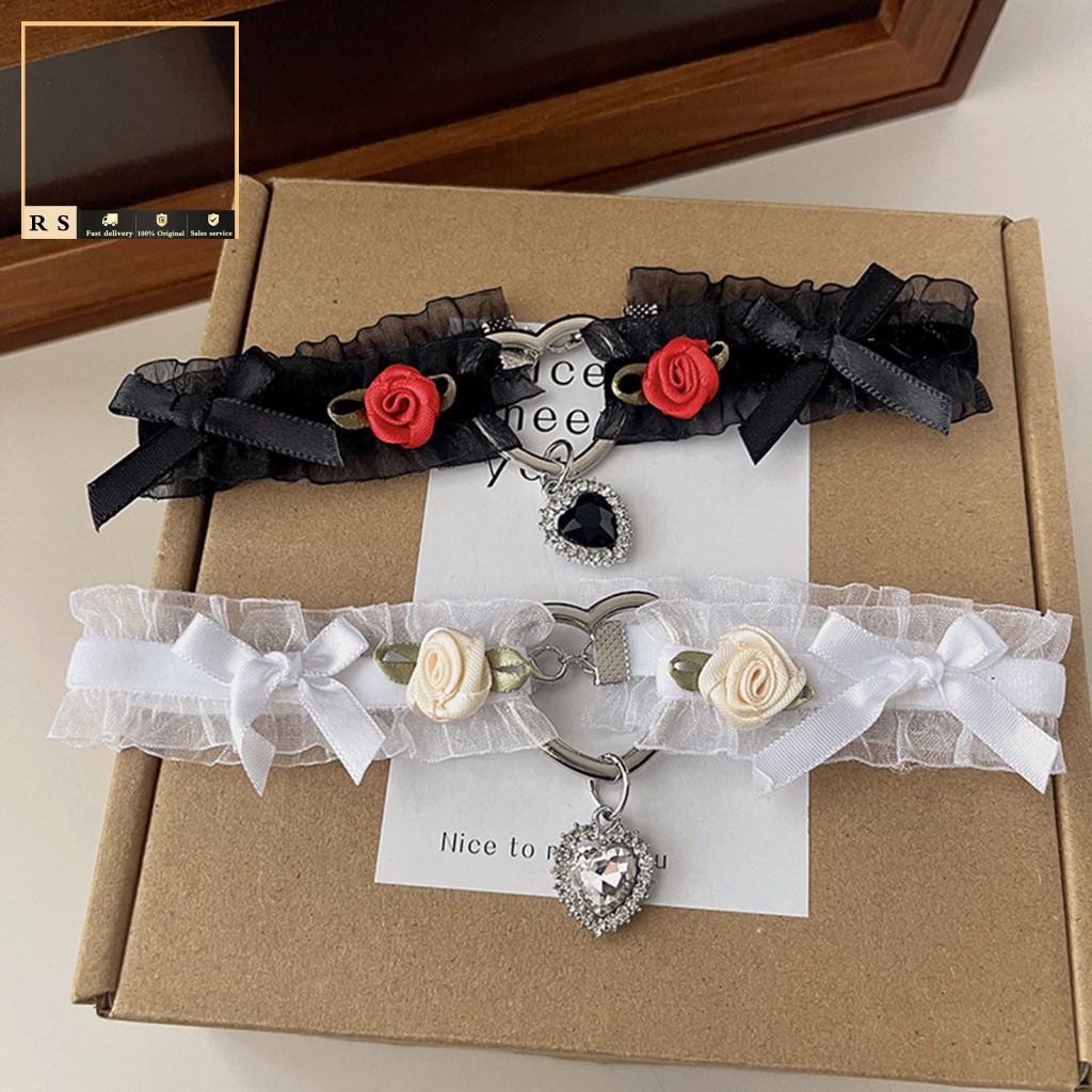 Vòng Cổ Choker Đính Đá Quyến Rũ Thời Trang Cho Nữ shopee10 shopee10