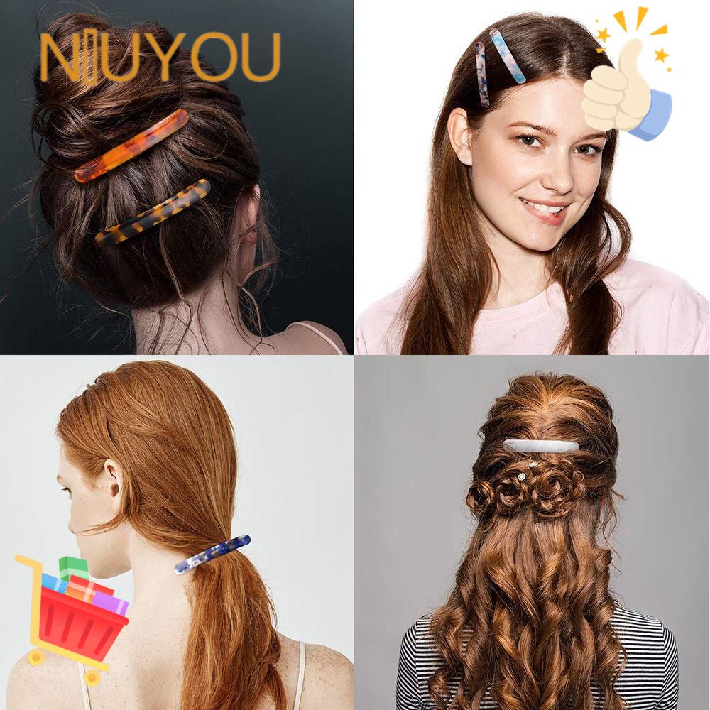 Bộ 2 Kẹp Tóc Acetate Họa Tiết Da Báo Phong Cách Vintage Chất Lượng Cao