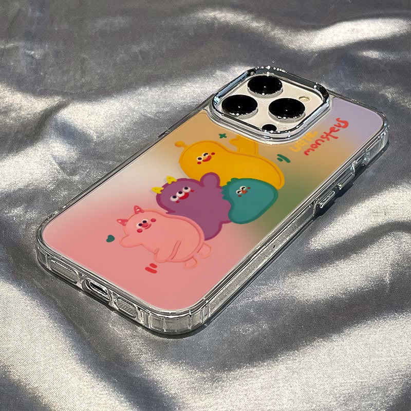 ✅Ốp Điện Thoại Mềm Chống Sốc Màu Gradient Cho iPhone12 14pro 8117 plus13 max Cvb