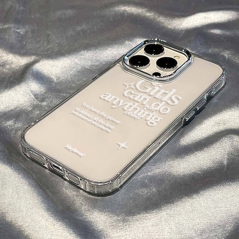 ✅Ốp Điện Thoại Chống Sốc In Chữ Tiếng Anh Độc Đáo Cho iPhone121314Ốp Điện Thoại Mềm Thiết Kế Đơn Giản Cho Iphone 11 0 78 Inch