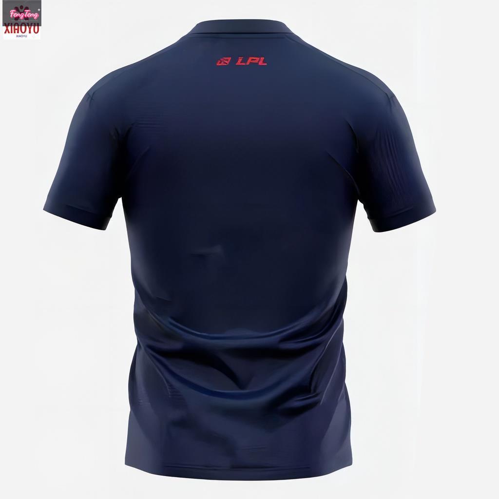 Áo Thun Thể Thao Tay Ngắn JDG Team Jersey 2023 S12 Thời Trang Cho Nam
