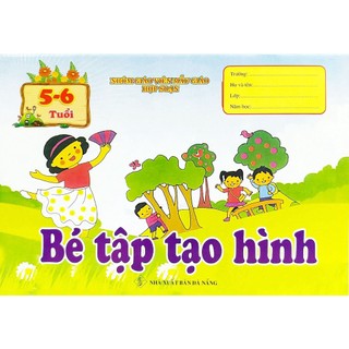 Sách Bé Tập Tạo Hình (5-6 Tuổi)