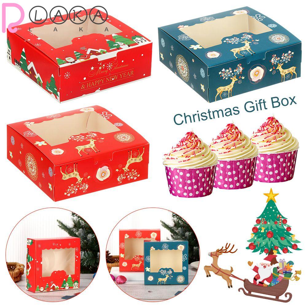 1 / 10 Hộp Giấy Đựng Bánh Quy 4 Ngăn