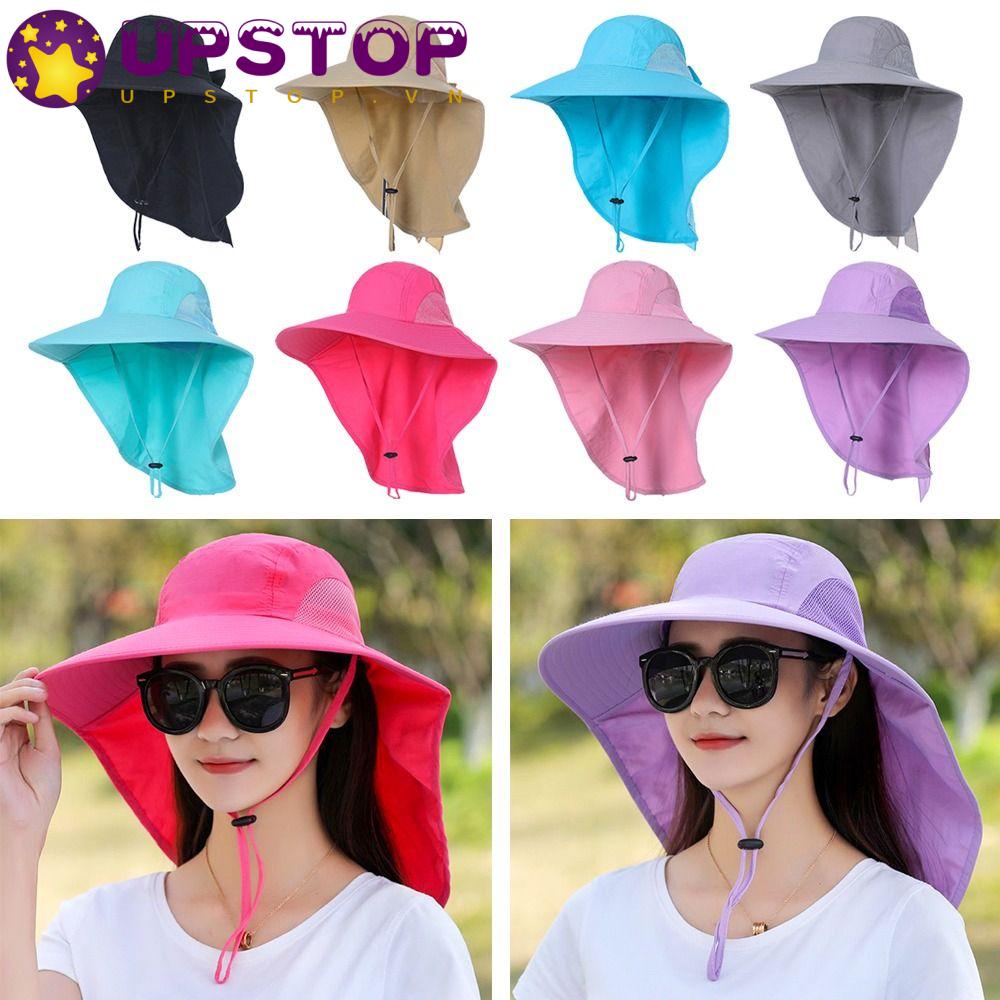 Mũ Rộng Vành Chống Nắng Chất Liệu Nhanh Khô Thời Trang Cho Nữ Sự Bảo Vệ