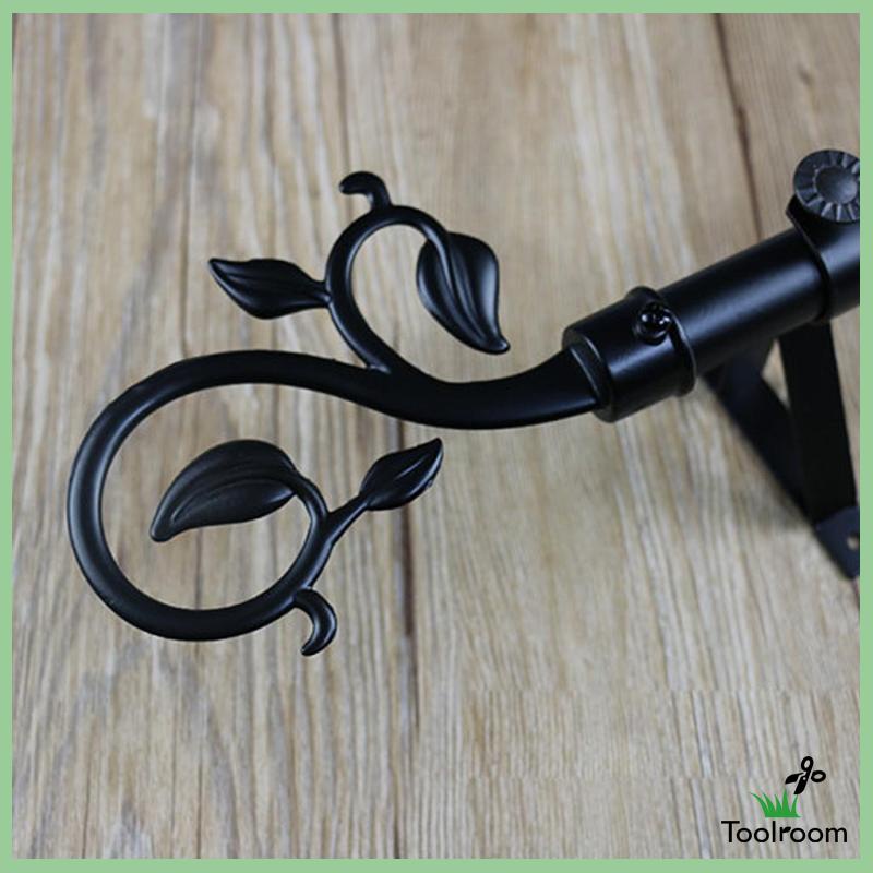 1 Cặp Nắp Đậy Thanh Treo Rèm Trang Trí Hình Vây Cá