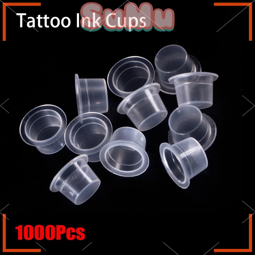 SUMU Set 1000 Cốc Mềm Đựng Mực Xăm Cỡ Lớn Tiện Dụng