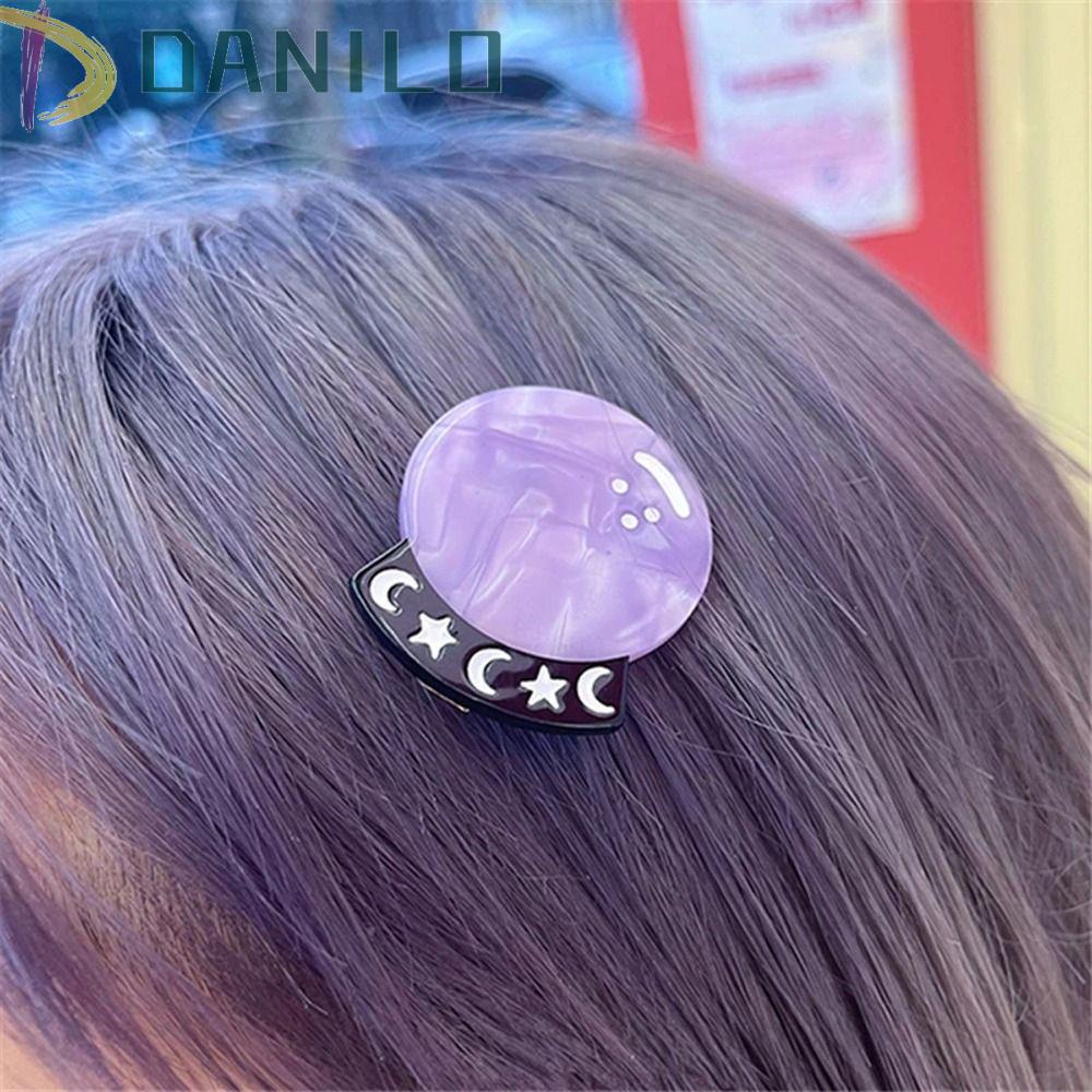 Kẹp Tóc Hình Ngôi Sao / Mặt Trăng Kiểu Hàn Quốc Sáng Tạo Cho Nữ