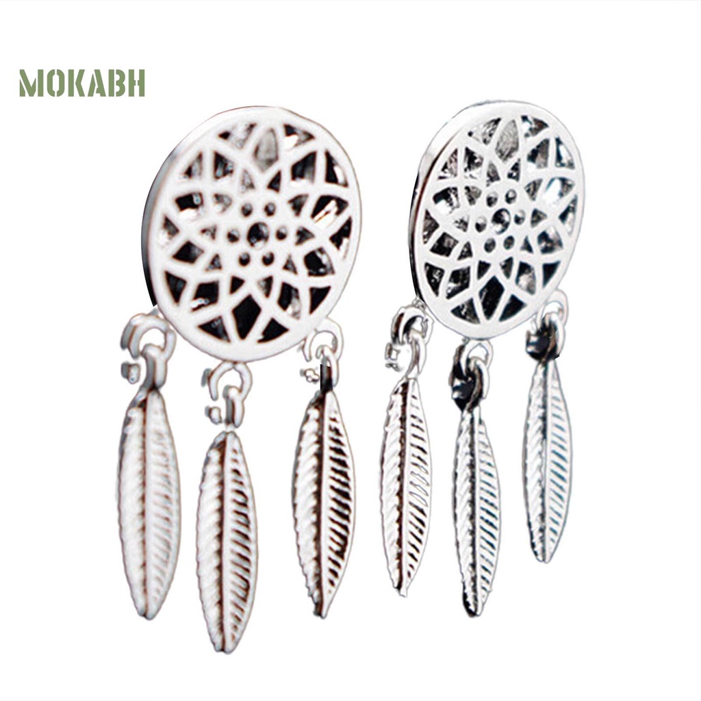 Bông Tai Hình Vòng Bắt Giấc Mơ Phong Cách Bohemia Dành Cho Nữ