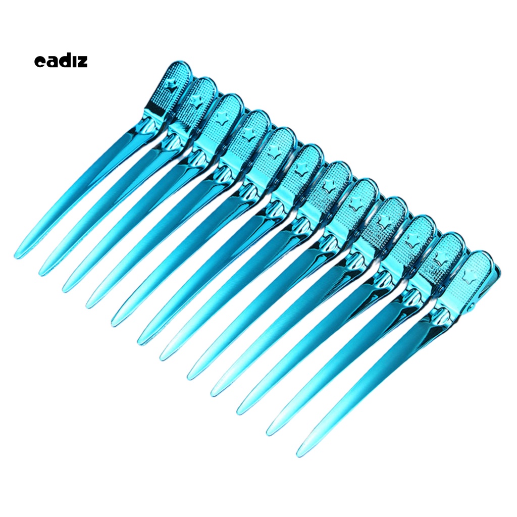 Hộp 12 Kẹp Mỏ Vịt Mạ Điện Dùng Tạo Kiểu Tóc Đa Năng DIY