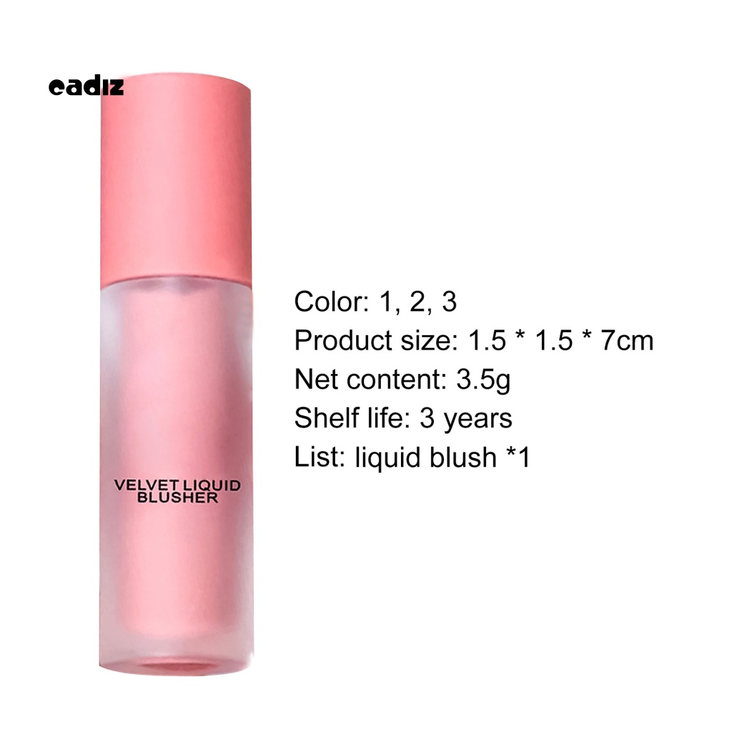 Son Môi Dạng Lỏng CADI Không Đường May Mềm Mượt Dành Cho Nữ