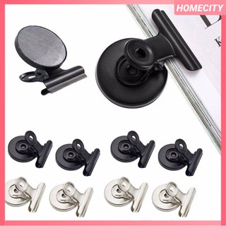Metal Magnetic Clip Recipes Office Supplies Fridge Magnet Message Documents Clamp Refrigerator Whiteboard Memo Note Holder/multicolor