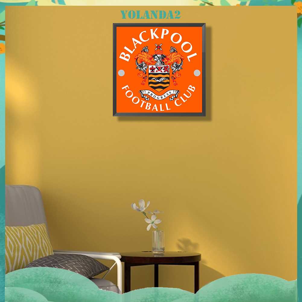 Tranh Đính Đá 5D Tự Làm Hình Blackpool Phụ Kiện Trang Trí Nghệ Thuật Thủ Công