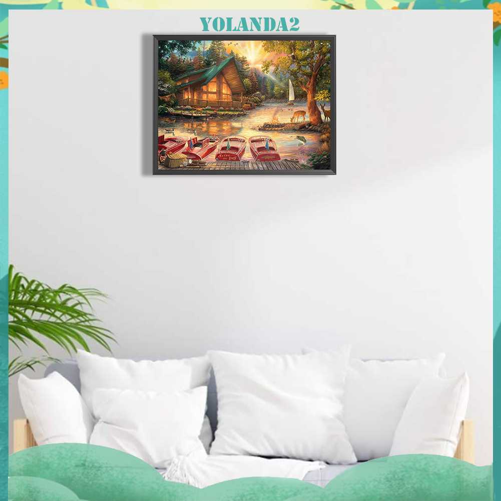 Tranh Đính Đá Kim Cương Toàn Bộ 5D DIY Hình Vẽ Người Đàn Ông Trang Trí Nhà Cửa
