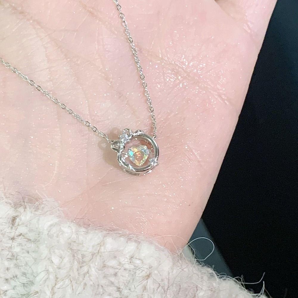 Dây Chuyền Mạ Vàng 2K Mặt Hình Nơ Đính Đá Sang Trọng|Vòng Cổ Choker Thời Trang Cá Tính