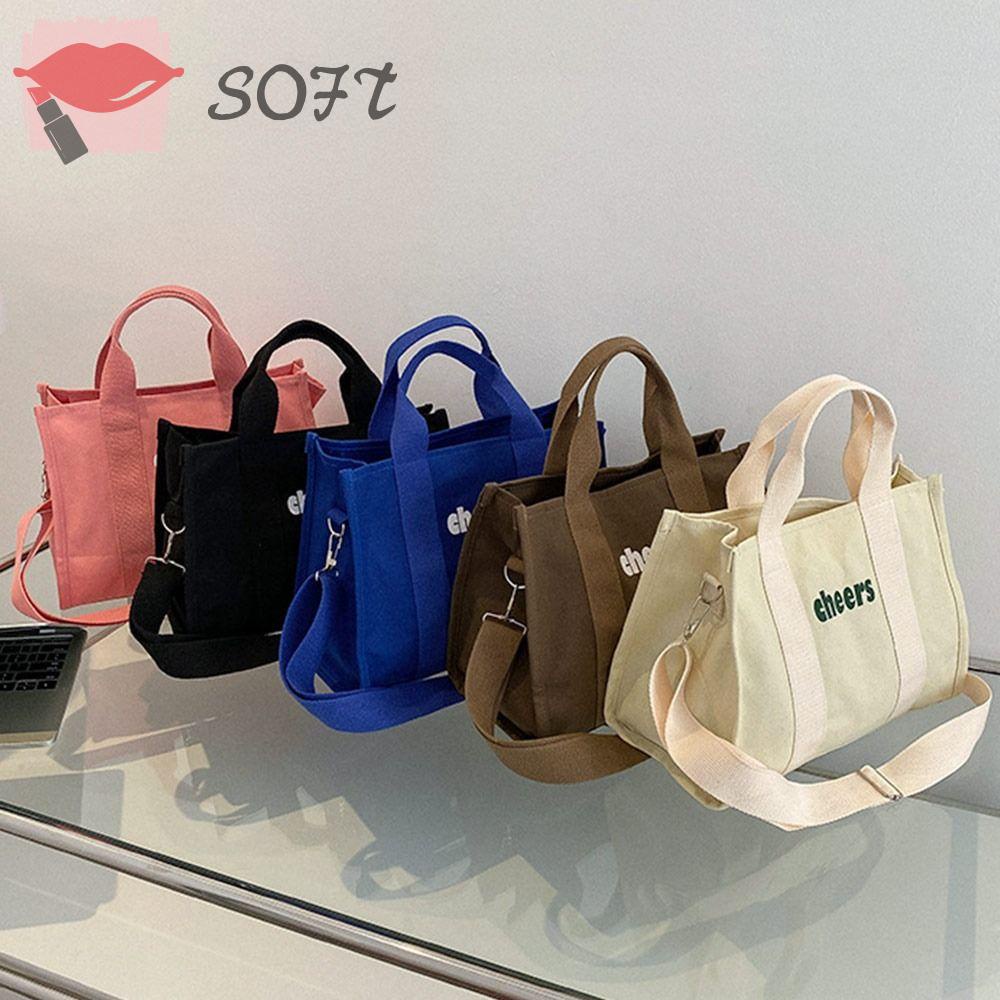 Túi Xách Canvas Cỡ Lớn Thời Trang Cho Nữ