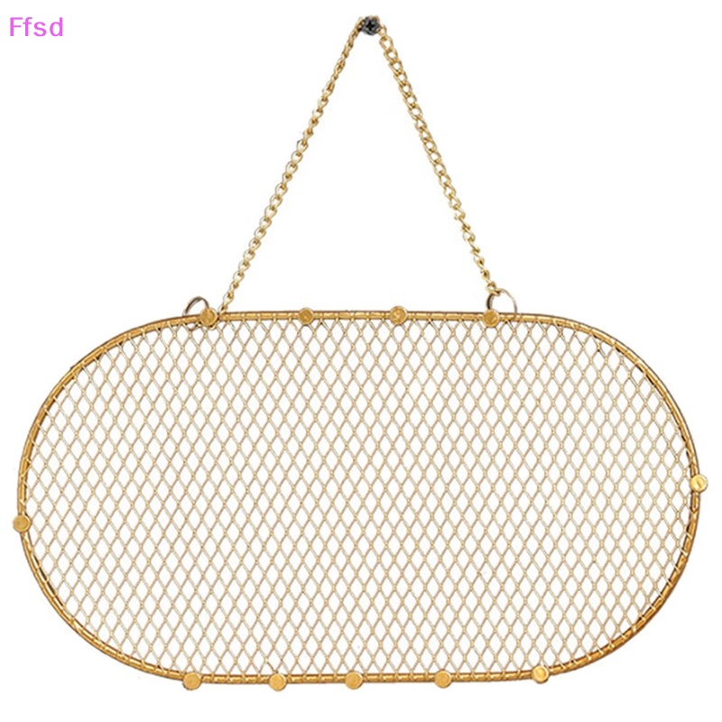 {Ffsd} Giá Sắt Nhẹ Phong Cách Bắc Âu Sang Trọng Trưng Bày Bông Tai Chìa Khóa Có Thể Đóng Vào Tường * Bán Chạy