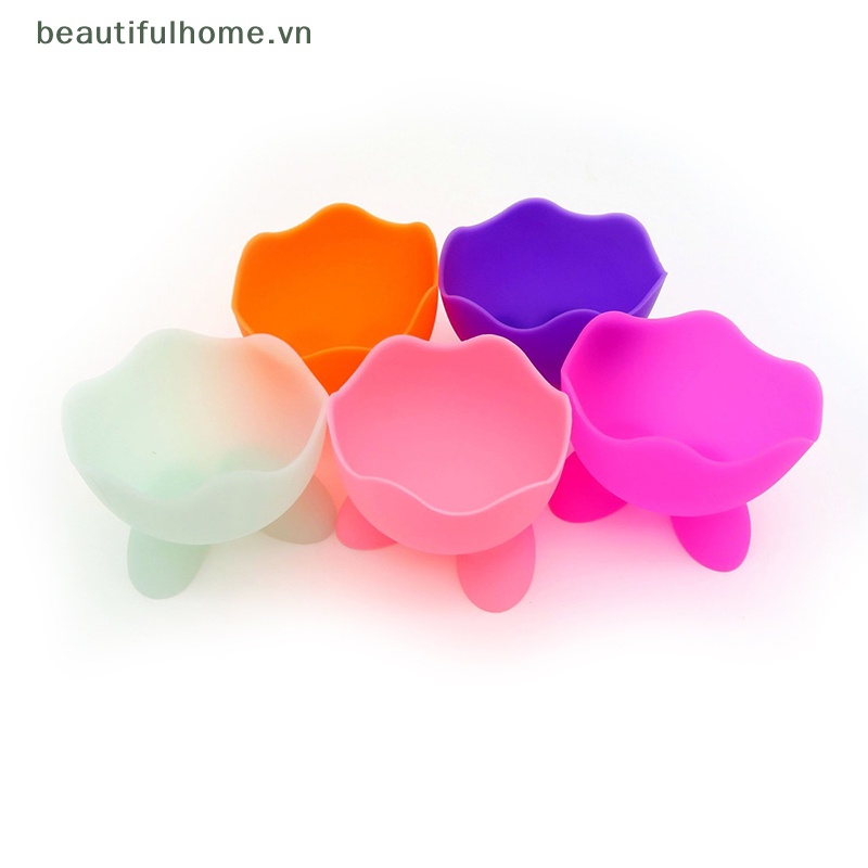 Bộ 5 Cốc Silicon Mềm Đựng Trứng Phục Sinh Sáng Tạo