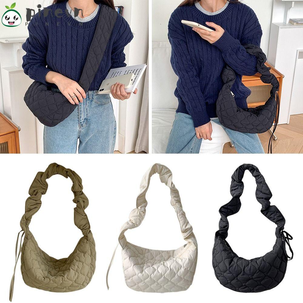 Túi Xách Đeo Dưới Cánh Tay Chất Liệu Cotton Cho Nữ