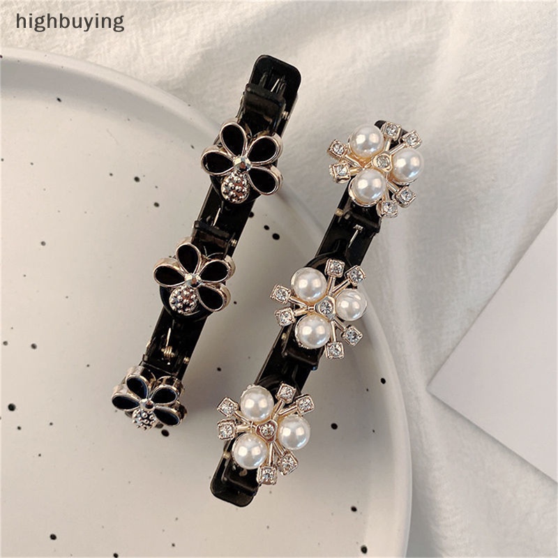 Kẹp Tóc Hình Hoa Đính Ngọc Trai Thời Trang Cho Nữ