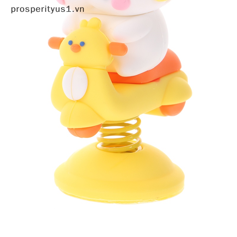 [prosperityus1] Đồ Chơi Lò Xo Lắc Đầu Hình Động Vật Hoạt Hình Dễ Thương Làm Quà Tặng Nội Thất Ô
